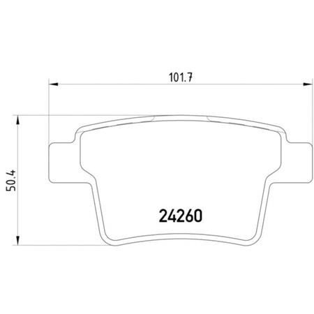 Pagid Brakes Disc Brake Pad, 355012171 355012171